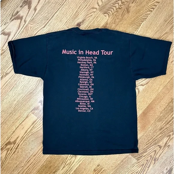 Vintage Neil Young Music in Head Concert T-Shirt - Picture 4 of 8